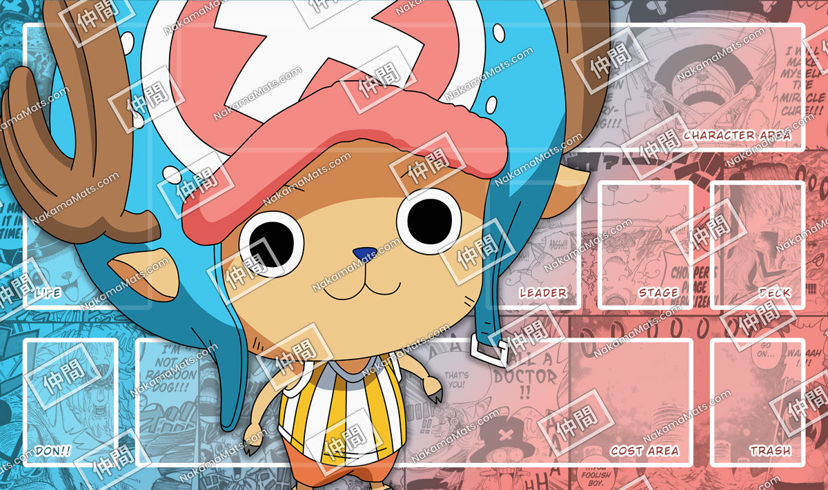 Chopper Playmat with Gradient Background