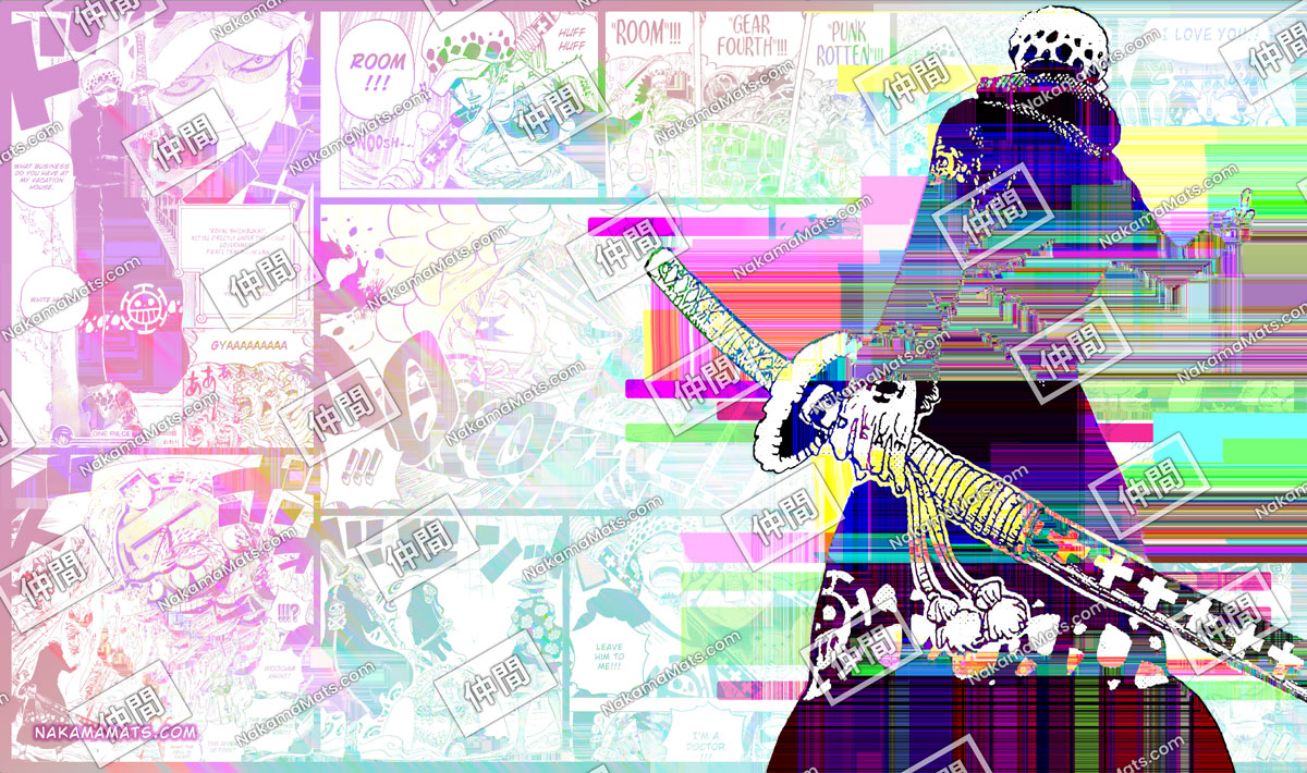 Law glitch playmat