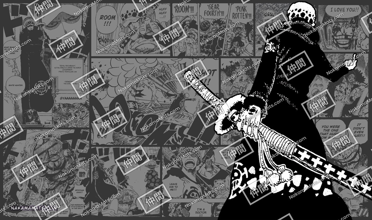 Law black playmat