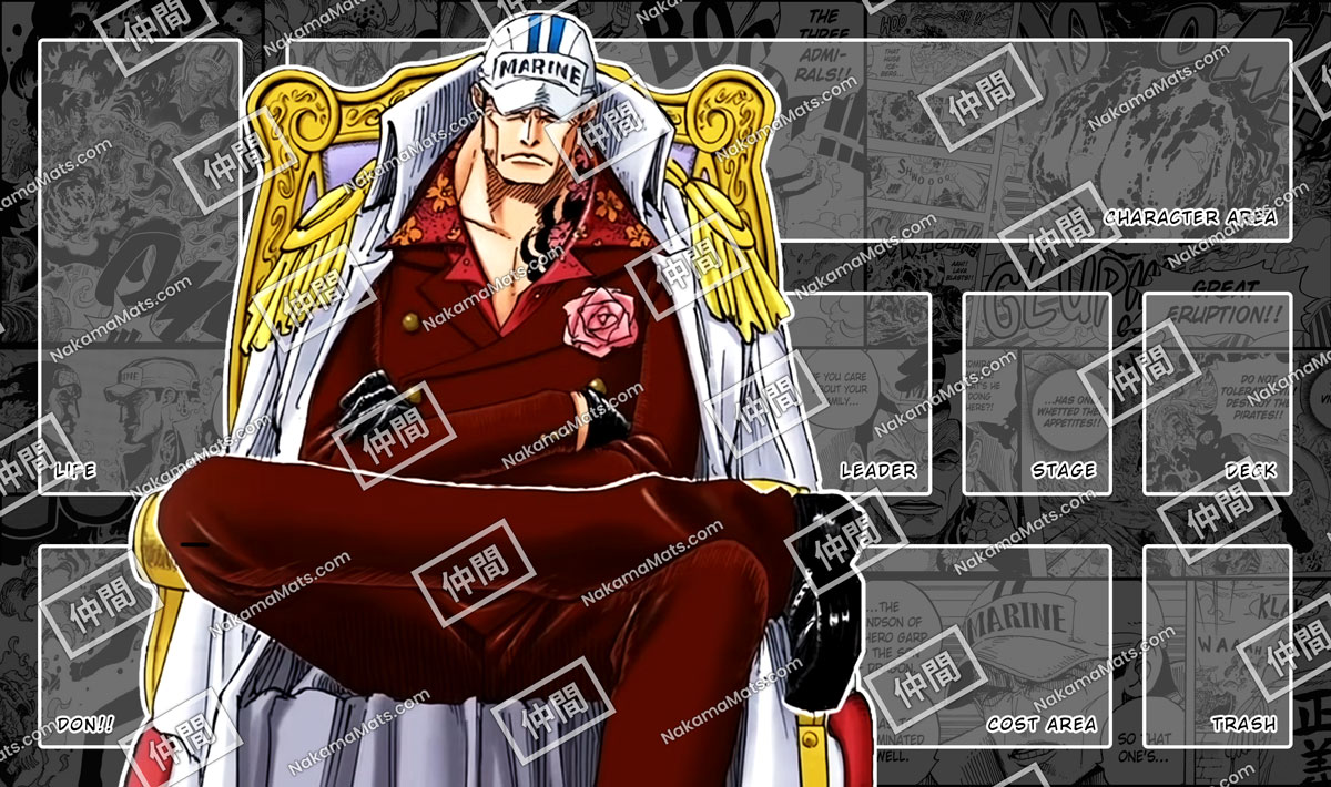 Blue Sakazuki Playmat